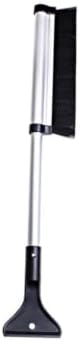 Telescoping Snow Brush Extendable Ice Scraper, Aluminum Alloy Pole by MAGICLULU