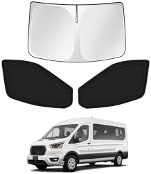 Canvcle Window Shades for 2015-2026 Ford Transit Van High and Medium Roof by Canvcle