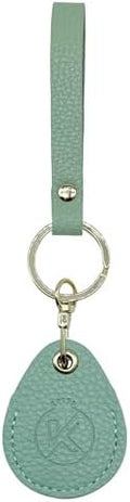 Leather Key Fob Holder, Access Card Key Chains RFID Protector, NFC Smart Key by KRSURERICHER