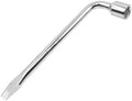 Car Spare Tire Lug Wrench for Jack 21mm/0.83" L Type Hexagon Slotted End Socket by YXQ