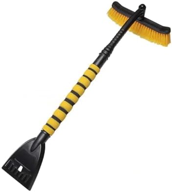 Car Snow Shovel, car Mounted Telescopic defrosting Shovel, Snow Brush 2-in-1 by LI-GELISI