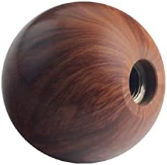 DEWHEL Wooden Universal Manual Aluminum Shift Knob 200 Gram Weighted Gear Shift - Image 3