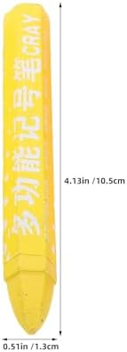 8pcs Yellow Wax Tire Marker Pens - Image 4