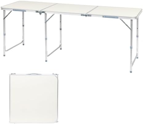 6.0 Ft Folding Portable Camping Table by Unknown