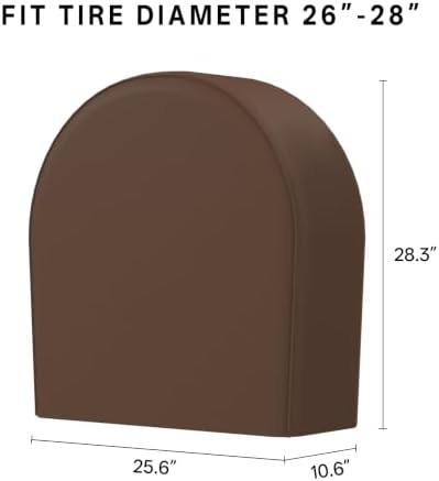 eletecpro RV Tire Covers, Fit 26-29 Inch Tire Diameters - Image 2