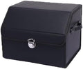 Car Trunk Organizer Leather Storage Box by JZAHYUKCover