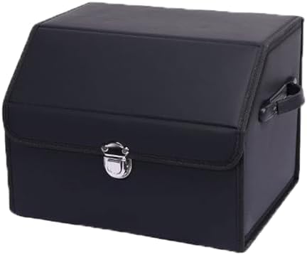Car Trunk Organizer Leather Storage Box by JZAHYUKCover