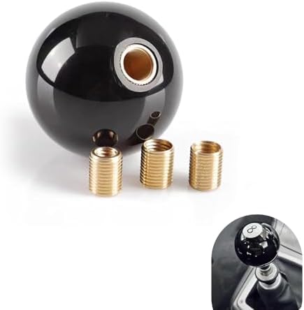 leechio Shift Knob Manual Gear, 8 Ball Billiard Round Smooth and Easy to Grip by Unknown