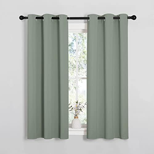 NICETOWN Sage Green Blackout Curtains by NICETOWN
