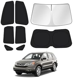 Canvcle Window Shades for Honda CRV 2007-2011 CR-V Accessories Windshield Sun by Canvcle