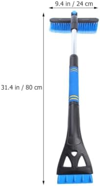 Cabilock Telescopic Car Snow Ice Scraper Brush - Image 2