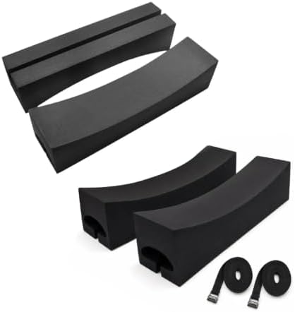Car Roof Racks Pads Kayak Foam Blocks Nonslip Top Crossbars - Image 2