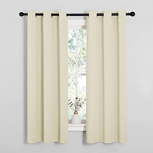 NICETOWN Kitchen Curtains, Short Curtains, 1 Pair by NICETOWN