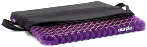 Purple Simply Seat Cushion, Lightweight 1.25" Low-Profile Gel Seat Cushion by Unknown