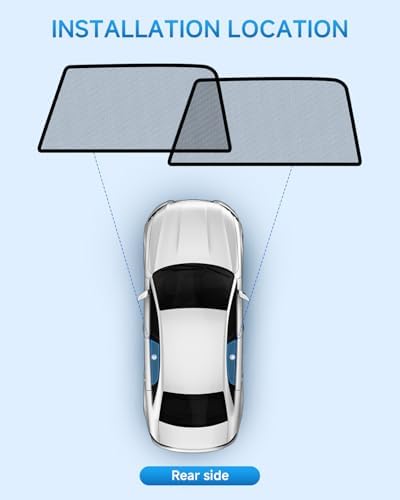 Car Window Shades for Toyota RAV4, UV & Heat Blocker, Privacy Protection for - Image 2
