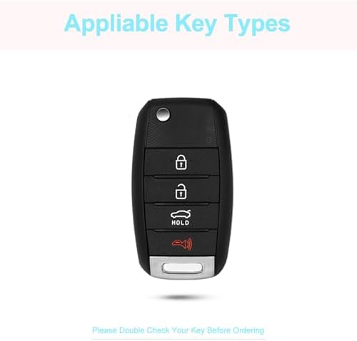 for Kia Key Fob Cover with Keychain - Image 3