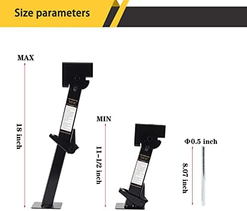 Pair of Trailer Stabilizer Jacks - Image 4
