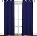 NICETOWN Energy Saving Blackout Curtains, 1 Pair, 42 by 84-inch, Royal Blue by NICETOWN