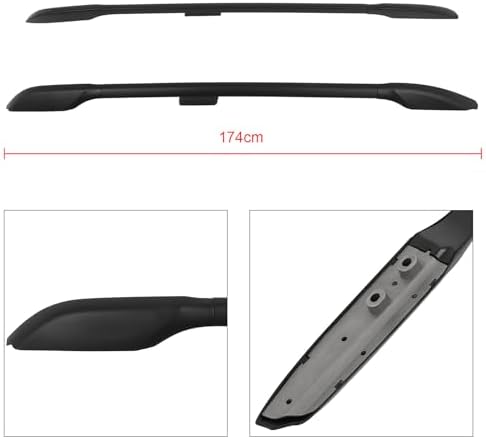 SCITOO Roof Rack Side Rails Luggage Carrier Mount Fit - Image 2