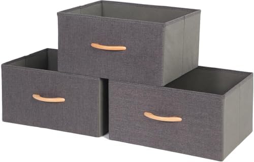 Large Storage Bins, Foldable Storage Baskets by Unknown