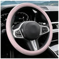 AUCELI 14.5-15 Inch Steering Wheel Cover Non-Slip Leather by AUCELI