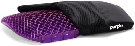 Purple Back Cushion, Lumbar Support Pillow by Unknown