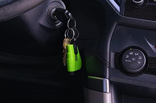 resqme The Original Emergency Keychain Car Escape Tool, 2-in-1 Seatbelt Cutter - Image 3