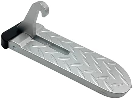 Car Door Step with Glass Breaker Safety Hammer & Roof Rack Access, Foldable by Swpato
