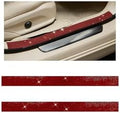 2PCS Bling Car Door Sill Protector, Shiny Crystal Rhinestone Door Edge Entry by Unknown