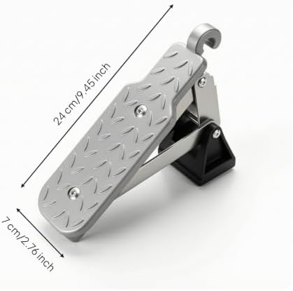 Gralara Car Door Latch Step Pedal Foldable Car Doorstep - Image 3