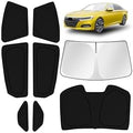 KUST Car Window Shades for Honda Accord 2018-2022 Windshield Sun Shade Side by KUST