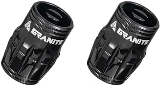 Granite Juicy Nipples Schrader Valve Core Remover Caps by Granite
