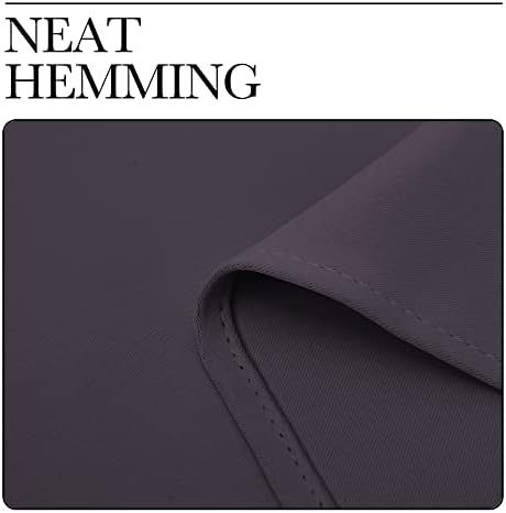 NICETOWN Greyish Purple Blackout Curtains 78 inches Length - Image 6