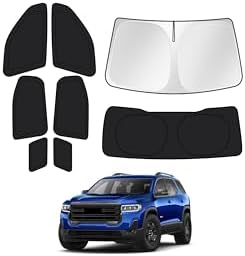 Canvcle Window Shades for 2017-2023 GMC Acadia Accessories Windshield Sun Shade by Canvcle