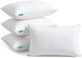Oubonun 12 x 20 Inches Throw Pillow Insert Pack of 4, 100% Cotton Cover Cushion by Oubonun