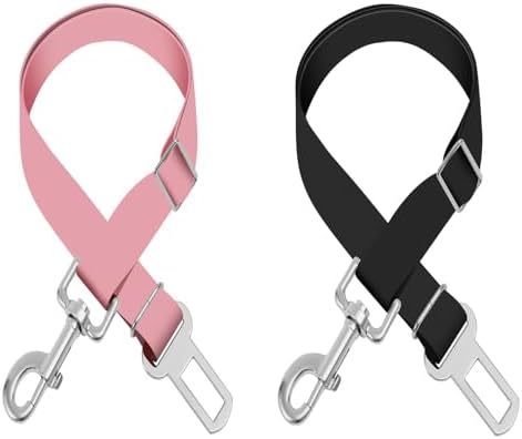Adjustable pet cat and Dog car seat Belt，The Lanyard is Flexible and Adjustable by Unknown