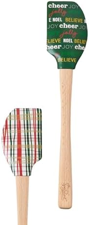 Tovolo Spatulart ‘Holiday Gift Wrap’ Christmas Holiday Silicone Spatula - Image 5