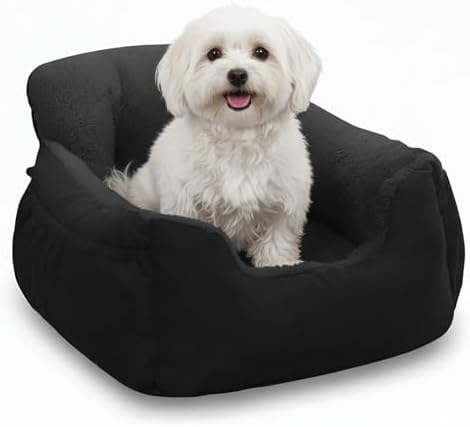 Oiilores Dog Car Seat for Small Dogs, Washable Pet Booster Seats for Car by OiiloresComfyDoorMat