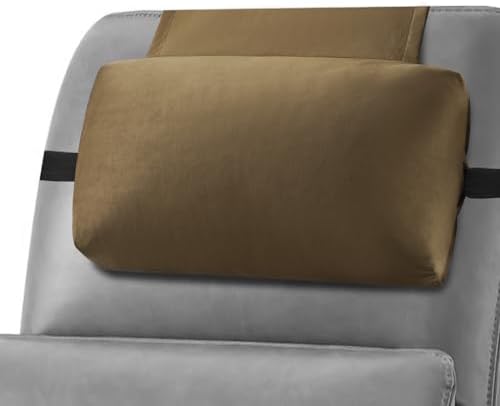 Head Recliner Pillow Adjustable Shredded Memory Foam Headrest Pillow by SofGlowlycomforteveryday