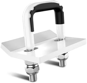 Universal Anti Rattle U Bolt Hitch Tightener Clamp Heavy Duty Carbon Steel Zinc by Unknown