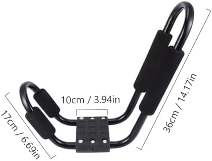 2Pcs Detachable Car Roof Rack Aluminum Foam Mount - Image 2