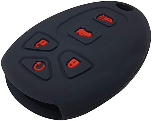 2Pcs Silicone 5Buttons Key Fob Cover Remote Case Protector Skin Compatible - Image 4