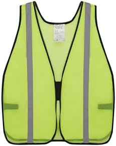 SIFE 1 Pack High Visibility Reflective Safety Vest, Made from Breathable and by SafetyFirst