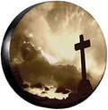 Religious Christian Spare Tire Cover, Universal Wheel Tire Cover by FEIONAGY
