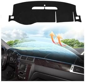 CARTIST Dash Cover for 2007-2014 Chevy Tahoe Suburban/GMC Yukon XL & 2007-2013 by cartist