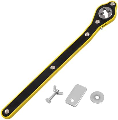 Zpana Car Jack Ratchet Wrench, Labor-Saving 360° Forward and Reversal Knob by Zpana