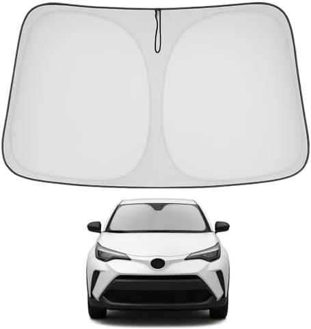 Proadsy Custom Fit 2018-2022 Toyota C-HR Windshield Sun Shade, Blocks Heat by Proadsy