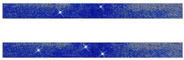 2PCS Bling Car Door Sill Protector, Shiny Crystal Rhinestone Door Edge Entry by Unknown