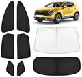 KUST Car Window Shades for Kia Sportage 2023-2025 2026 Windshield Sun Shade by KUST