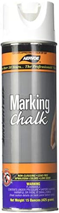 Aervoe White Marking Chalk Spray by Aervoe